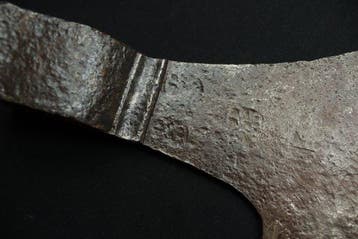 Middeleeuws (Gotisch) - Heavy Iron Crusader Axe - 24.5 cm