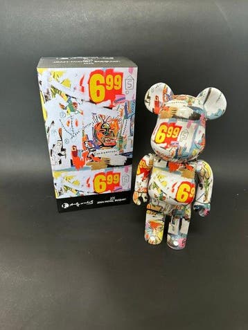 Medicom Toy - Be@rbrick 400% & 100%Andy Warhol x JEAN-MICHEL