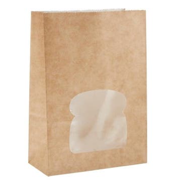 Sandwichzakken | Recyclebaar Papier | 250 stuks |, Verzenden, Nieuw in verpakking