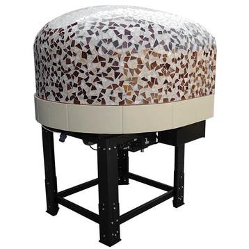 Roterende Pizzaoven | SERIE MIX-RK (MOSAIC) | Gas/Hout | 6x, Verzenden, Nieuw in verpakking
