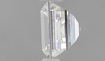 1 pcs Diamant (Natuurlijk) - 0.76 ct - Carré - G - VVS1 -
