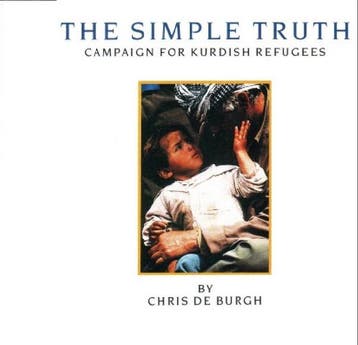 Chris de Burgh - The Simple Truth (Campaign For Kurdish Refu, Verzenden, Gebruikt