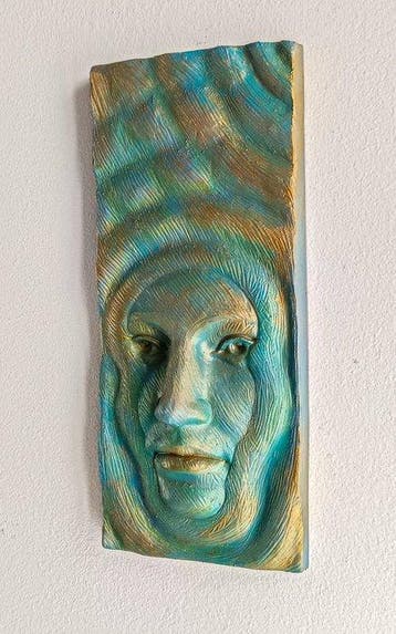 Salvatore Alibrio - Come out - Bronze effect