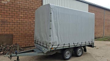Veiling: Plateau Aanhangwagen 3.10x1.70x1.80m, Ophalen