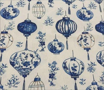 Meubelstof - 300 cm - 148 cm - Chinees-stijl stof