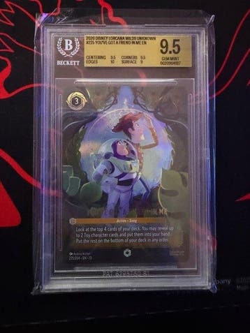 Disney - 1 Card - Disney Lorcana - Youve Got a Friend in Me, Collections