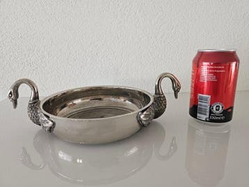 Vintage - Assiette de service - Plaqué(e) argent - Poignée