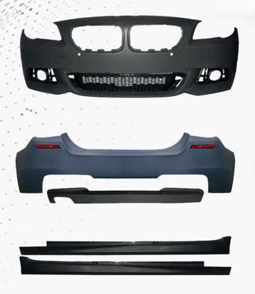 BMW F10 LCI M-Tech Bodykit – Dubbele Uitlaat Links, Nieuw, Voor, BMW, Bumper