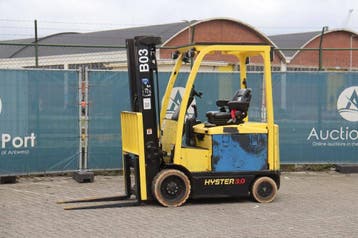 Veiling: Heftruck Hyster E3.0XN MWB Elektrisch 2700kg 5.21m, Zakelijke goederen, Machines en Bouw | Heftrucks en Intern transport