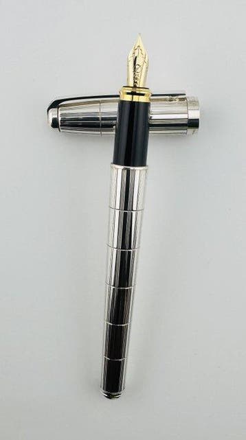 S.T. Dupont - Fidelio – Lignes Recoupées Silver Plated –, Verzamelen, Nieuw