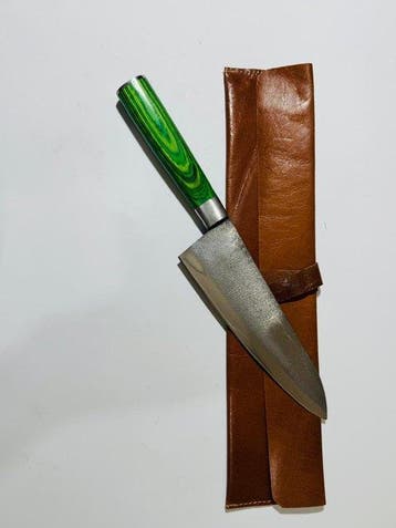 Hekito - Keukenmes - Chefs knife - Exclusief vintage