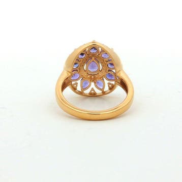 Zonder minimumprijs - Ring Verguld, Zilver - 1.77ct. tw.