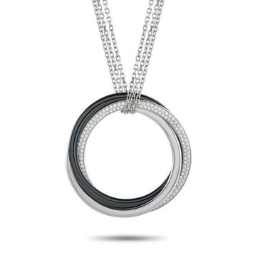 Cartier - Collier avec pendentif - 18 carats CARTIER Trinity, Handtassen en Accessoires, Antieke sieraden