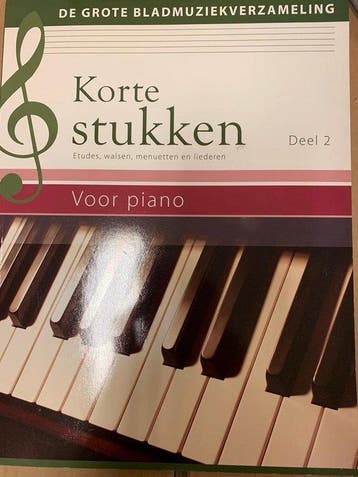 Korte stukken voor piano deel 2 / De grote, Verzenden, Zo goed als nieuw