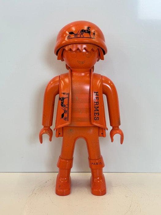 Rob VanMore - Playmobil VANMORE Hermes XXL - 63cm, Antiek en Kunst, Kunst | Schilderijen | Modern