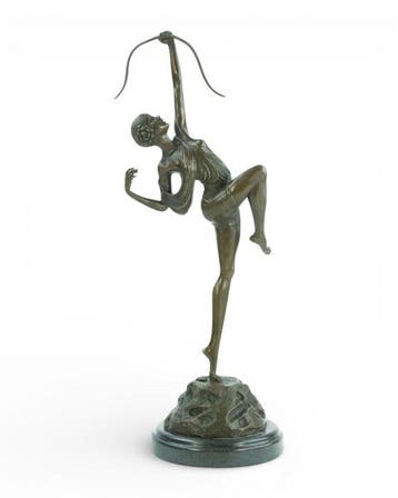 Pierre Le Faguays - after - Beeld, Diane Chasseresse - 50 cm, Antiek en Kunst