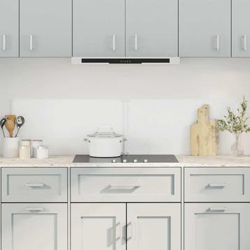 vidaXL Spatschermen keuken 2 st 80x40 cm gehard glas, Verzenden
