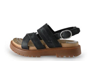 Timberland Sandalen in maat 38½ Zwart, Verzenden, Zwart, Sandalen of Muiltjes, Timberland