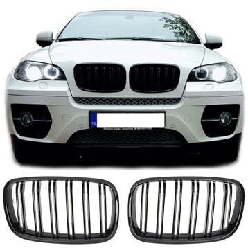 Sportieve Grille geschikt voor BMW X5 E70 en X6 E71 dubbele, Verzenden, Nieuw