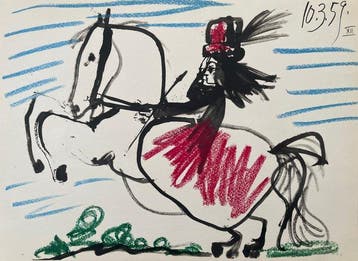 Pablo Picasso (1881-1973) - Toros y Toreros – 3, Antiek en Kunst