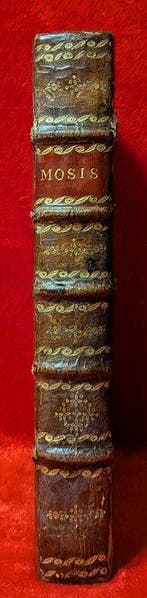 [BIBLE - BOOKS OF MOSES] Joannes Clericus - Mosis Prophetæ