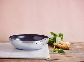 Mauviel - Braadpan - Mauviel 1830 Wok 28 cm - Staal,, Antiek en Kunst, Antiek | Keukengerei