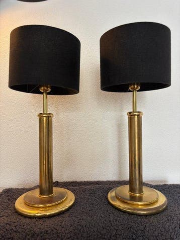Leola - Lampe de table - Laiton - Luxe Leola Lampen