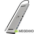ICY BOX IB-DK2106a-CPD Bedraad USB 3.2 Gen 1 (3.1 Gen 1), Computers en Software, Overige Computers en Software, Verzenden, Nieuw
