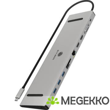 ICY BOX IB-DK2106a-CPD Bedraad USB 3.2 Gen 1 (3.1 Gen 1), Verzenden, Nieuw