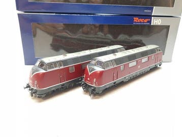 Roco H0 - 62749 - Locomotive diesel (2) - Dubbelset 2x BR