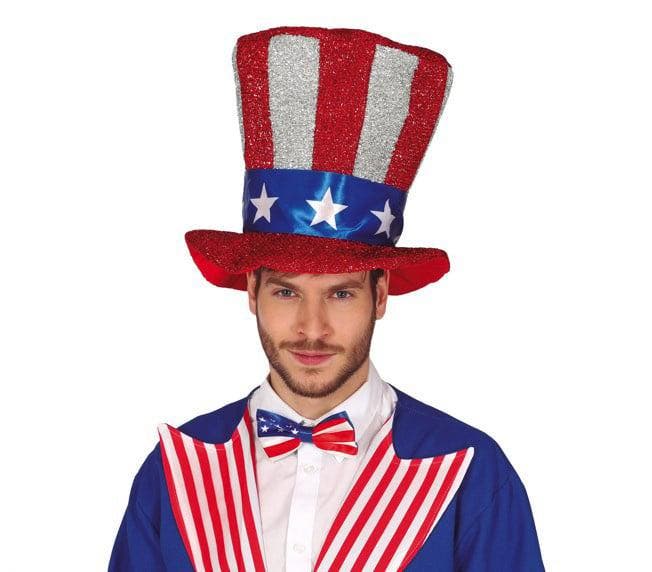Hoge Hoed USA, Hobby en Vrije tijd, Feestartikelen, Nieuw, Verzenden