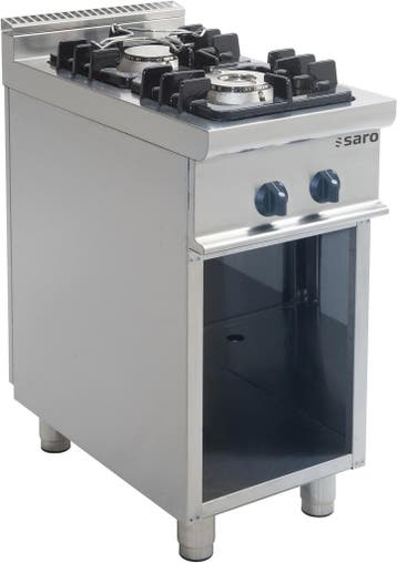 Gasfornuis | E7/KUPG2BA | 2 Brander | 1x 4.5kW + 1x 7.5kW |, Verzenden