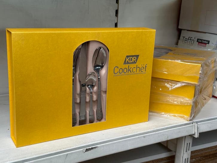 24-stuks Bestek Eetset, Maison & Meubles, Cuisine | Couverts, Enlèvement ou Envoi