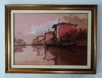 Aldo Marangoni (XX) - Canale Veneziano