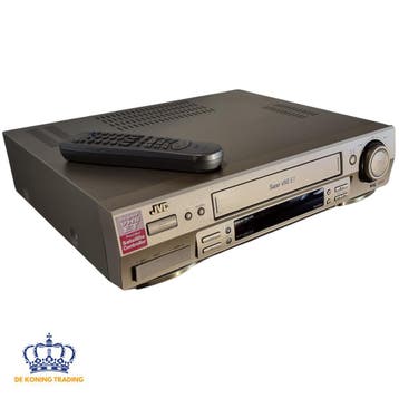 JVC HR-S6700EU | S-VHS Videorecorder | VHS Speler | Video, Verzenden, Gebruikt, VHS-speler of -recorder