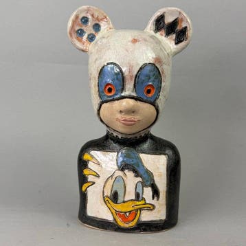Iwo Rynkiewicz (1970) - .. - Hand MADE Ceramic Figure