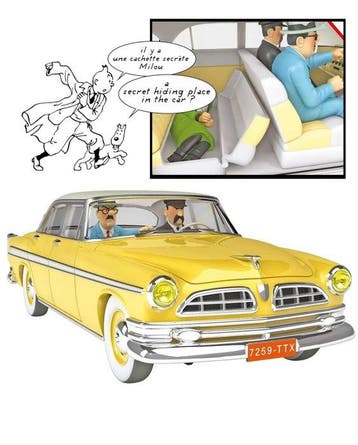 Tintin - Album : LAffaire Tournesol - La Chrysler