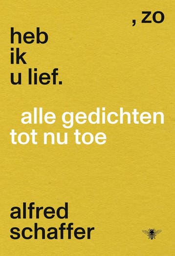 Zo Heb Ik U Lief | Alfred Schaffer | Nieuw, Verzenden, Nieuw, Alfred Schaffer