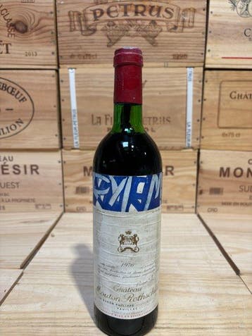 1976 Château Mouton Rothschild - Pauillac 1er Grand Cru, Nieuw