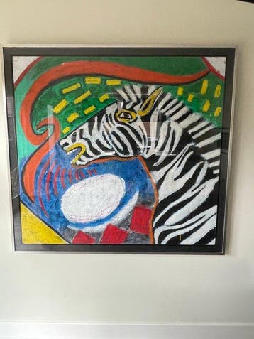 Robert M. Lambert (XX) - Zebra, Antiek en Kunst