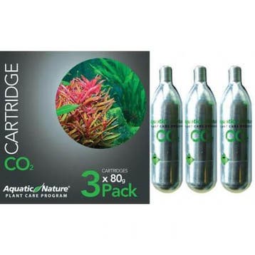 Aquatic Nature CO2 BOTTLE 80 gr. PACK 3 flessen, Verzenden