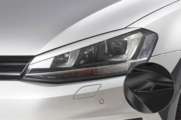 Koplampspoilers voor VW Golf 7 (type AU) SB191-G, Auto-onderdelen, Carrosserie, Nieuw, Verzenden