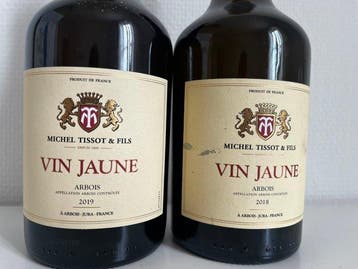 2018 & 2019 Michel Tissot & fils - Arbois Vin Jaune - 2, Collections