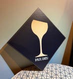 Prachtig embleem Paix Dieu bier - Metalen plaat - 30 cm x 30