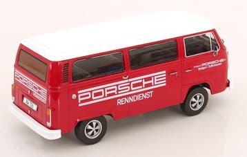 KK-Scale 1:18 - Camionnette miniature - VW T2b Porsche