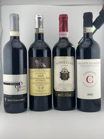 2022 San Gregorio Riserva, 2020 Ama San Lorenzo, 2005