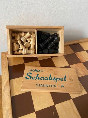 Staunton - Schaakspel - Homas Staunton schaakspel damsel