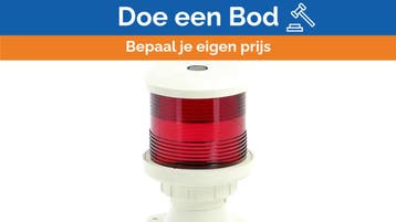 Bieden: Vetus RR35VWIT RED Navigation Light 360 Degree Whit, Ophalen of Verzenden, Nieuw