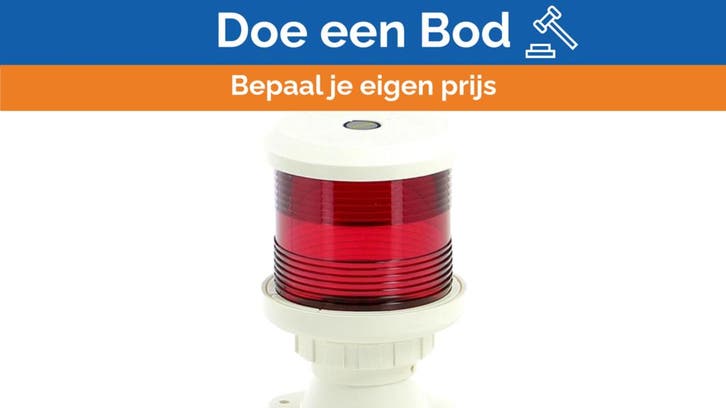 Bieden: Vetus RR35VWIT RED Navigation Light 360 Degree Whit, Watersport en Boten, Bootonderdelen, Ophalen of Verzenden