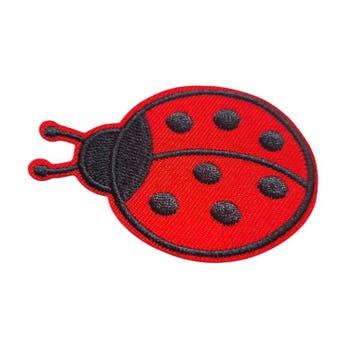 Embleem ladybug - lieveheersbeestje - 7 x 4.5 cm - applic..., Verzenden, Overige typen
